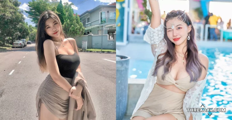 「大馬正妹」美體擋路太銷魂！司機捨不得錯過的裙撩技巧
