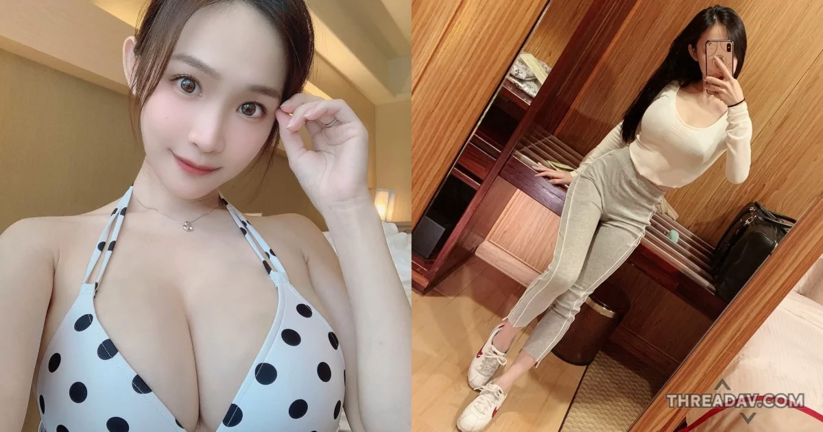 火辣人妻試穿新比基尼！童顏巨乳讓網友垂涎，想成為她的寶貝！
