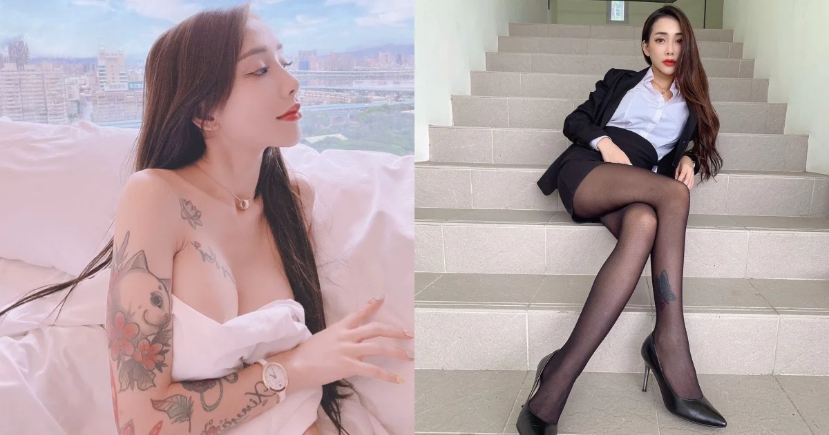 【爆】高雄當鋪正妹「林琦」性感套裝曝光！巨乳黑絲美腿辣翻天