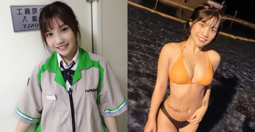 「揭秘！甜美超商店員竟是健身房老闆？巨巨魂藏身嬌小身材」- 網路美女爆料