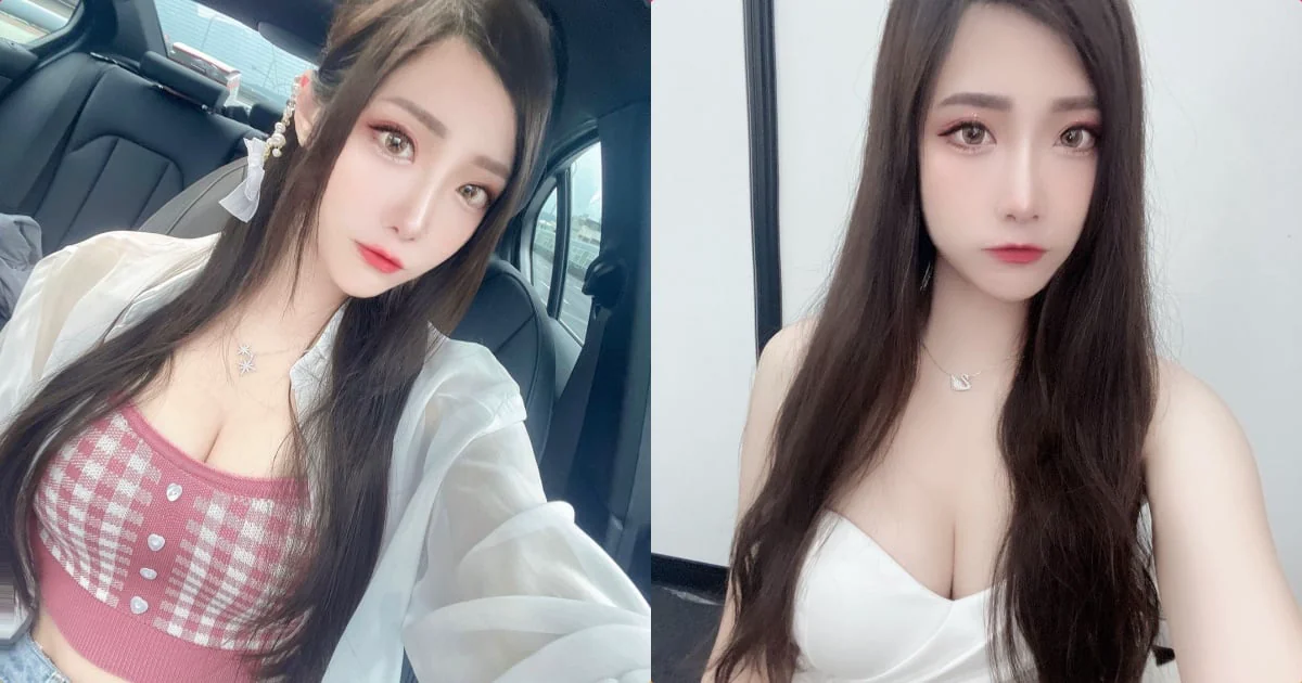 白皙美女「桃桃兒」短上衣風采迷人，優美曲線引發戀愛感！探索網路美女魅力