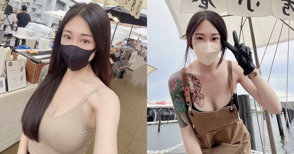 夜市驚見辣妹「爆乳賣小卷」！必吃超辣大份量美食攤