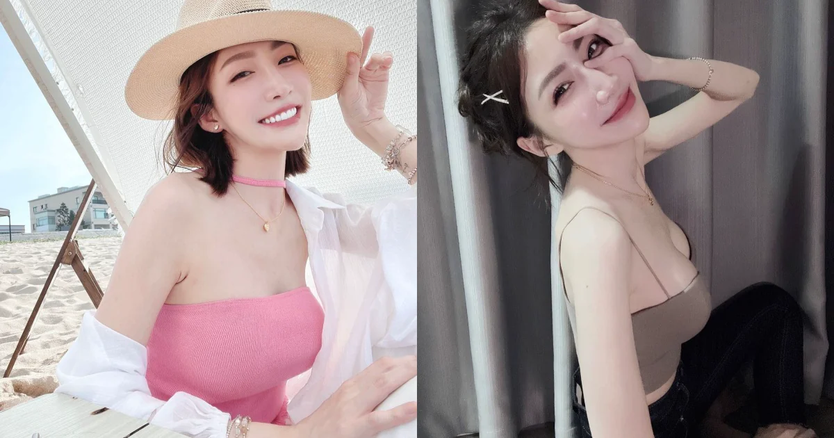 巨乳美女澎湖遊玩曝光！瘦身成功秀出白嫩香肩與鎖骨 - 網路美女風采全紀錄
