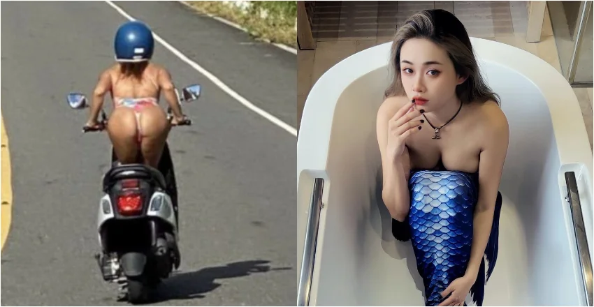 墾丁太陽毒辣比基尼美女秀「翹屁股騎車」　誘惑渾圓美臀線條 - 網路熱門話題