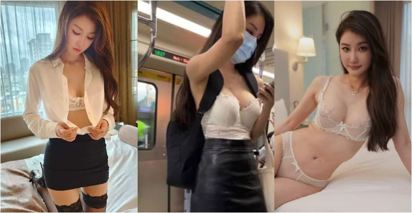 前工程師「Vivi Lin」搭捷運遭偷拍爆乳梗圖曝光，網友驚呼美貌無敵！- 網路美女