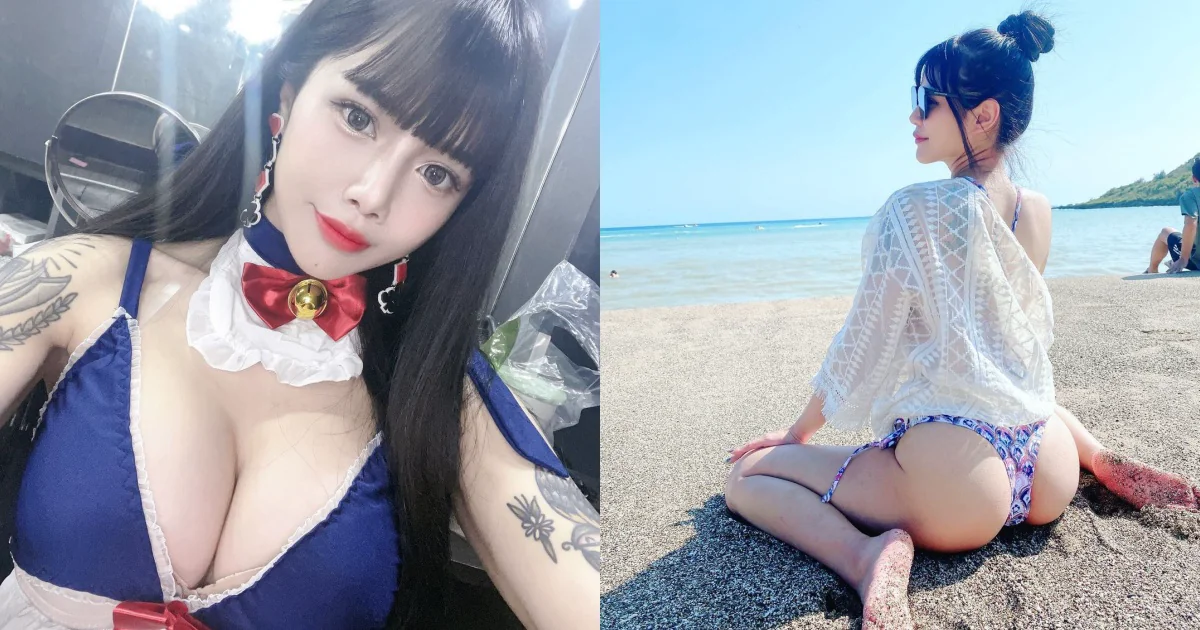超兇猛正妹Dancer「雙雙」墾丁大秀蜜桃臀！表演服挺「火辣美乳」造型撩人！ - 網路美女
