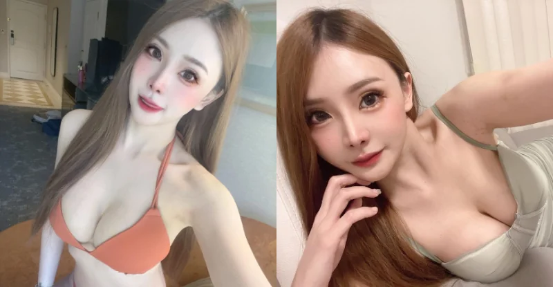開運正妹「瑜寶寶」深長事業線太旺，「青筋猛乳」超有幫夫運 - 網路美女