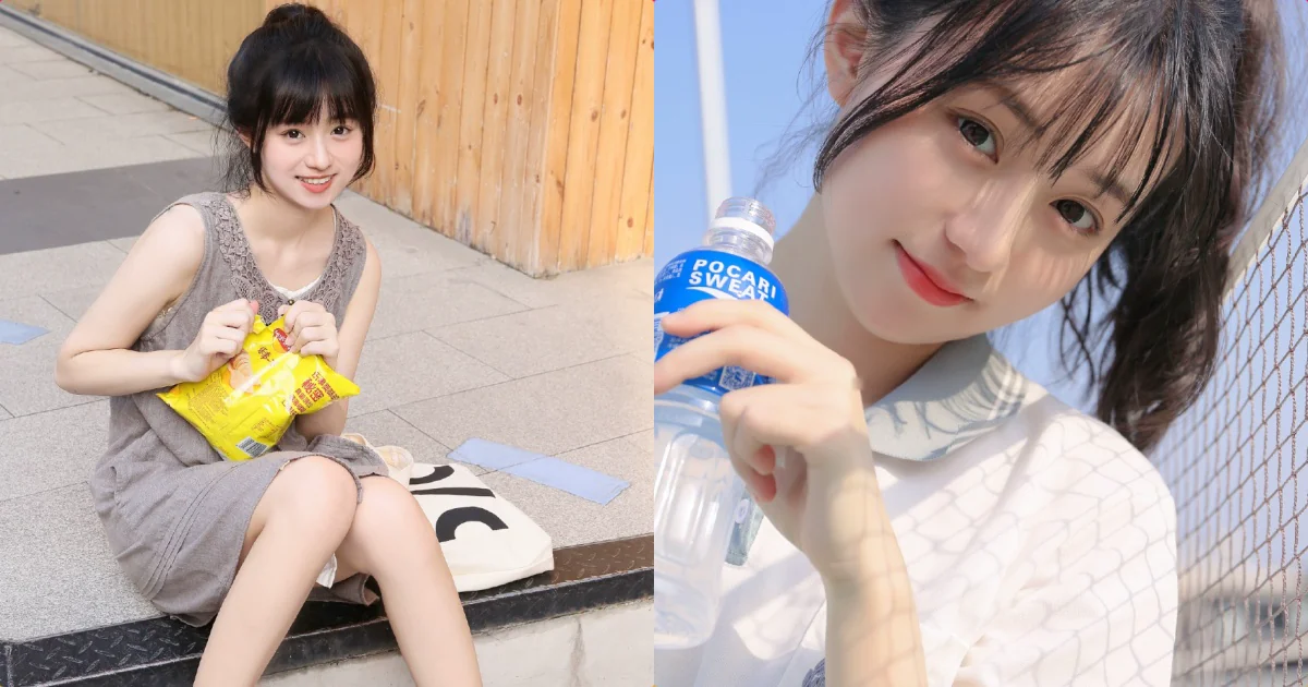喝寶礦力水得的「超可愛甜妹子」，「制服美照」太讓人戀愛！ - 網路美女