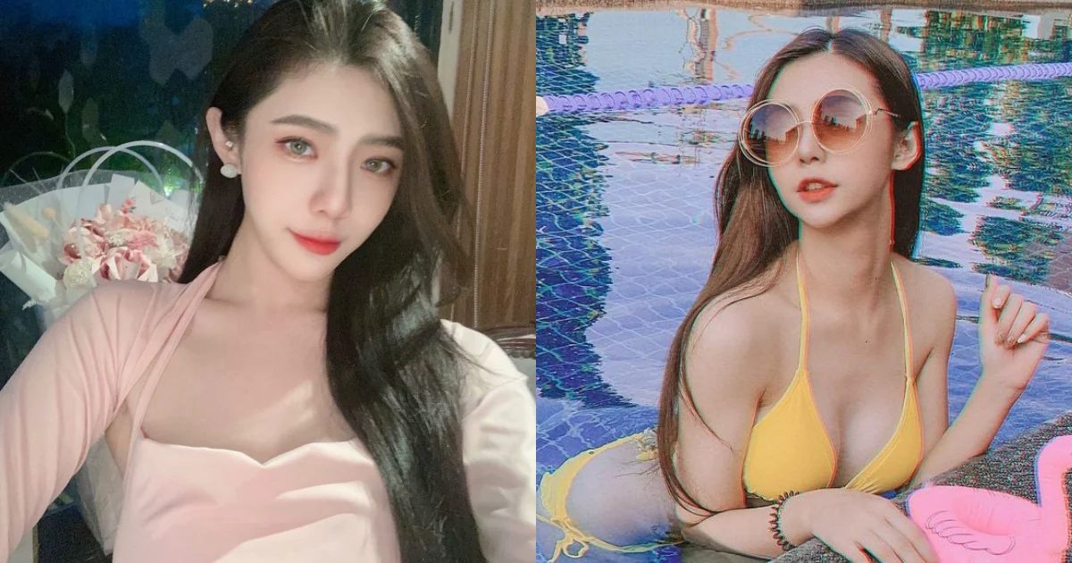 高雄「正妹紋繡師」外型好亮眼！挺「渾圓雪乳」玩水，害人都想預約了！ - 網路美女