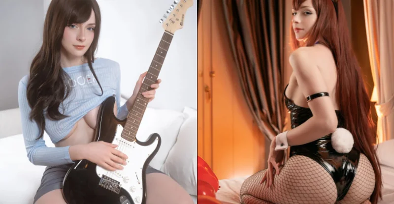 正妹Coser爆乳豐臀戰力十足　露出白嫩雪乳殘暴值瞬間飆高網友嗨爆 - 網路美女
