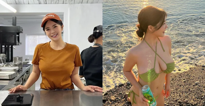 花蓮冰店老闆娘「Amber」是正妹　衣服底下更藏豪乳身材 - 網路美女