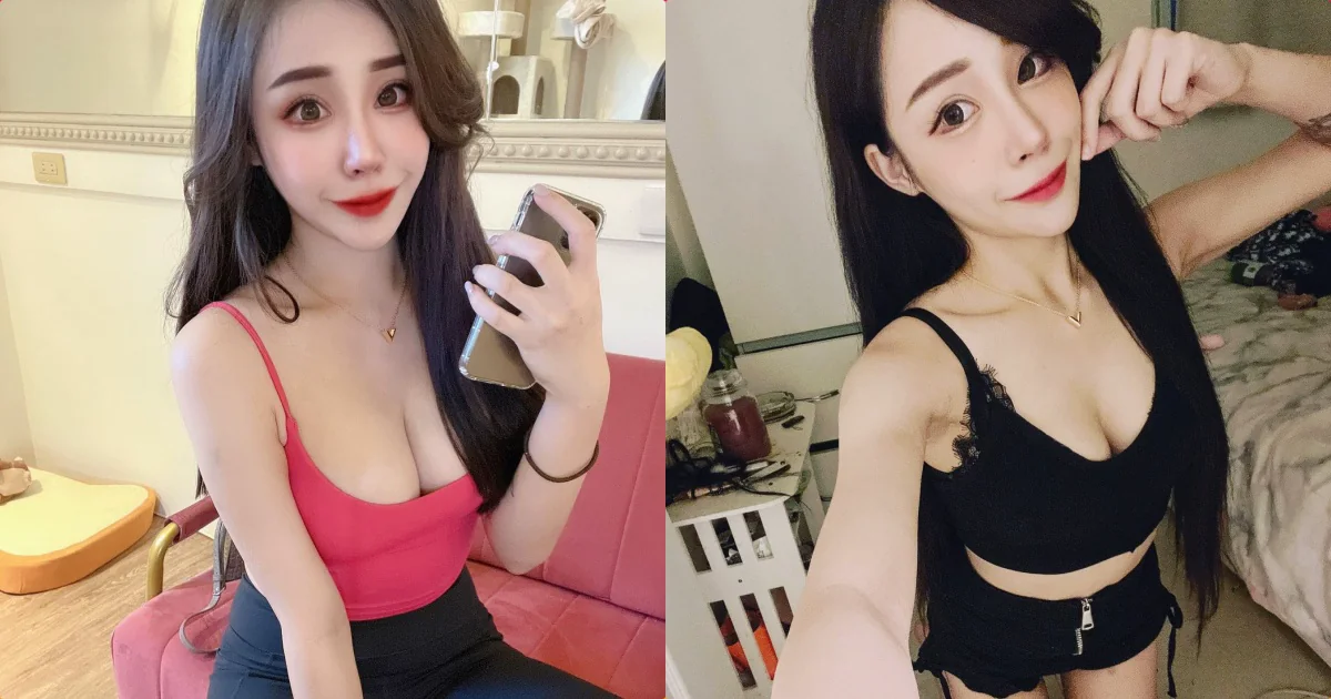 正妹「笑笑」穿小背心深溝太辣，「招牌甜美笑容」讓人蛀牙！ - 網路美女