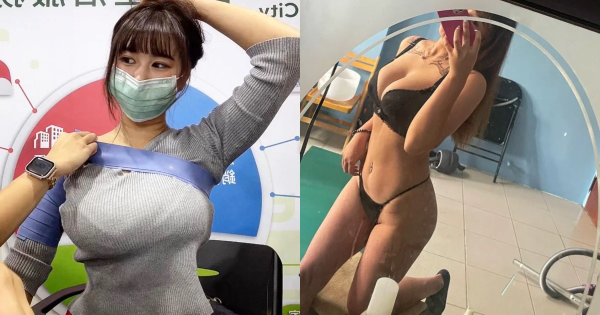 台中知名健身房「巨乳辣妹教練」出沒！最愛跑哥哥房間「對鏡自拍」豪乳翹臀！ - 網路美女