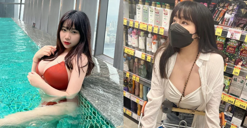 甜萌巨乳妹「小九九」豐滿身材好誘惑　現役大學生真香！ - 網路美女