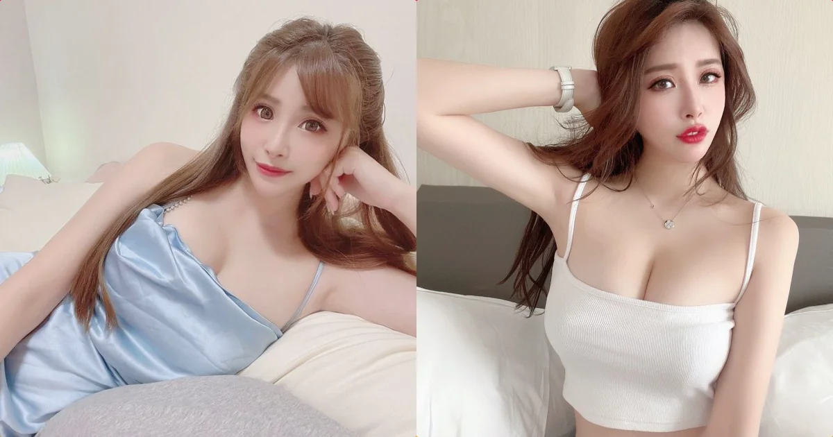 正妹「莉莉安」細肩帶裝展現美乳，「飽滿的乳量」好讓人驚呼！ - 網路美女