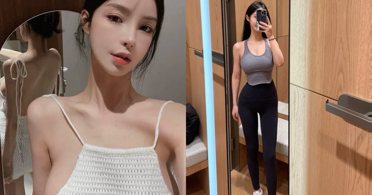 上海正妹居隔在家不穿bra！「自拍美體」露巨乳細腰美腿，網友都想一起隔離了！ - 網路美女