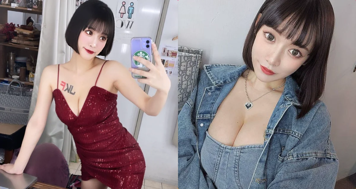 退役空軍女神「何語萱」曲線好極品，牛仔造型「美乳好深V」！ - 網路美女
