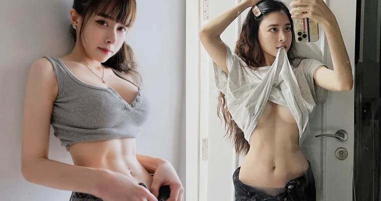 真腰瘦！越南正妹掀衣辣曬「精實馬甲線」順勢掉出「飽滿南半球」辣翻 - 網路美女