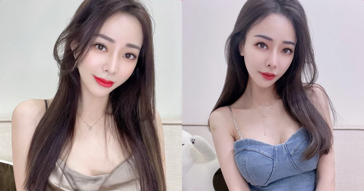 美豔正妹「梓梓」粉嫩美肌好誘人，「美乳微露」讓人著迷！ - 網路美女