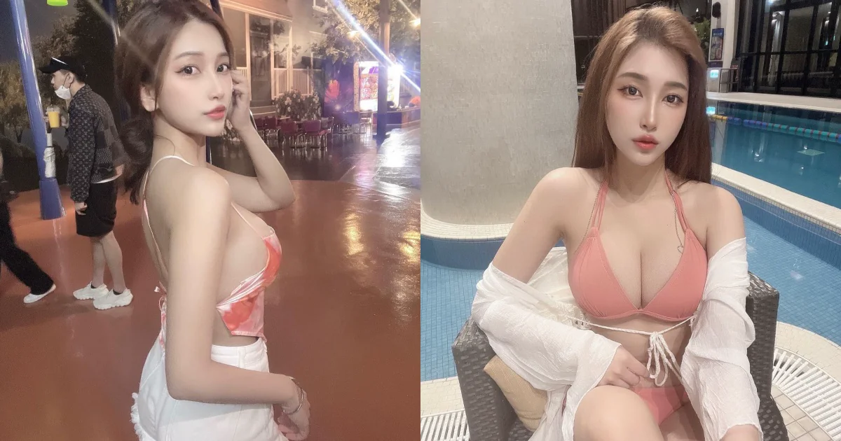 杜拜遊樂園驚見「小背心裸背正妹」！台灣女孩「娜娜米」挺傲人雪乳辣到國外去！ - 網路美女