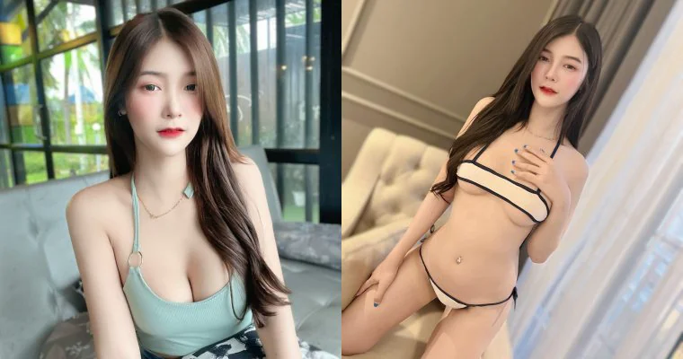 比基尼的季節！「白皙長髮妹」特愛穿「小到不合理」的三點式泳衣  猛曬美乳＋纖腰 - 網路美女