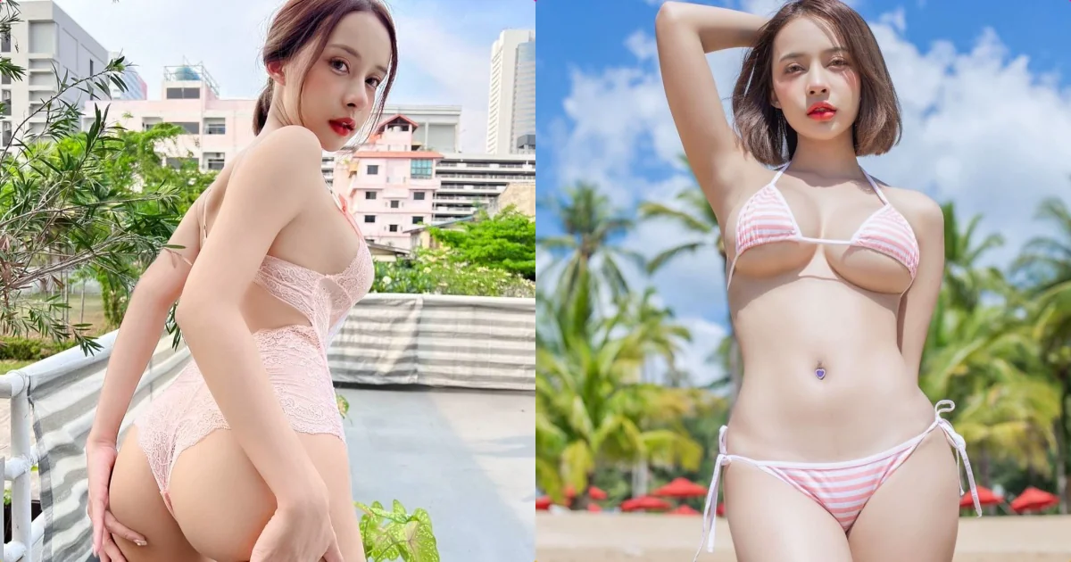 「野外翹臀妹」乳量好誘惑，「超辣的清涼風格」好引遐想！ - 網路美女