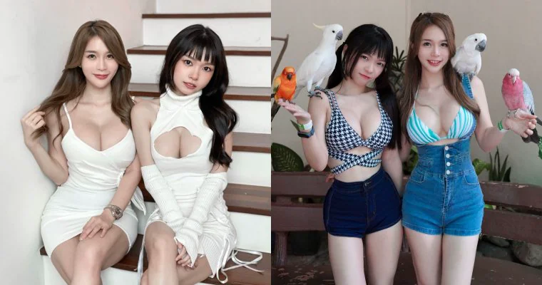 馬來西亞「美乳女神」合體啦！Valent、瑋兒「4 彈齊發」畫面引網友狂刷愛心 - 網路美女