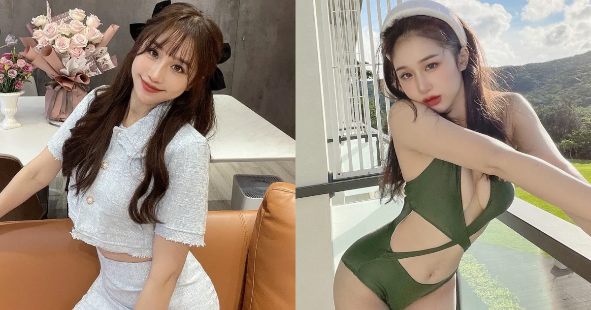 長榮正妹空姐「Chloe」墾丁度假，性感泳裝挺「渾圓美乳」好辣！ - 網路美女