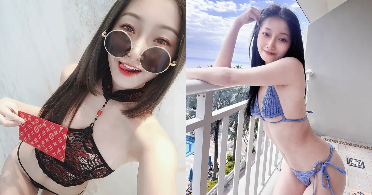145小隻馬正妹「霓霓」性感肚兜好誘惑！白嫩美體比例太惹火！ - 網路美女