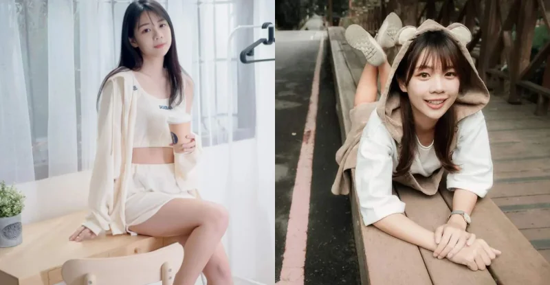 人行道拾獲「鄰家系美女」，燦爛甜笑往下又是「火辣水蛇腰」讓路人秒脫單 - 網路美女