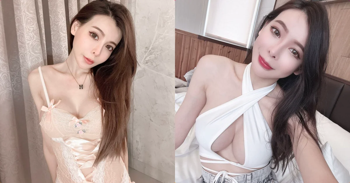美豔麻豆「鄭琦」繞頸上衣畫面超兇，「飽滿雙乳」視覺超顯眼！ - 網路美女