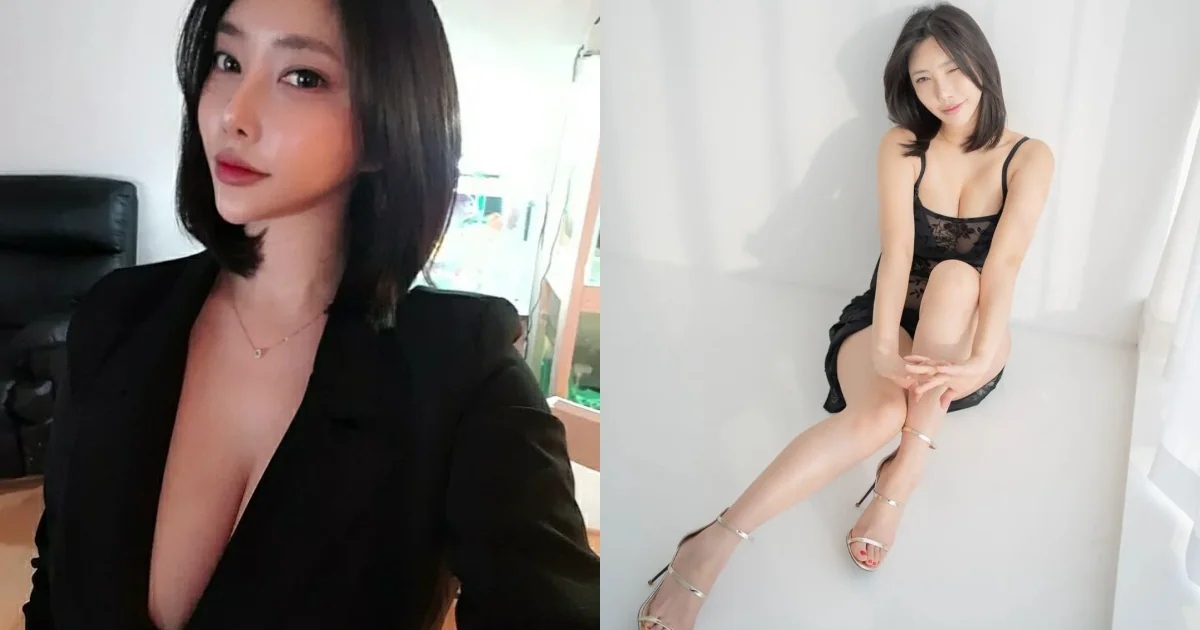 臉小奶大！「韓國巨乳正妹」雙峰超雄偉，事業線深邃到讓人快窒息！ - 網路美女