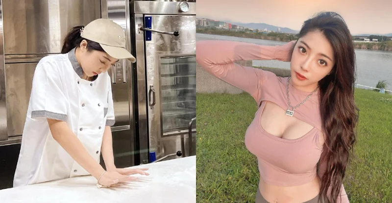 蘿拉Lola化身「阿蘿師」做湯包　胸前的大白包子也讓人無法忽視 - 網路美女