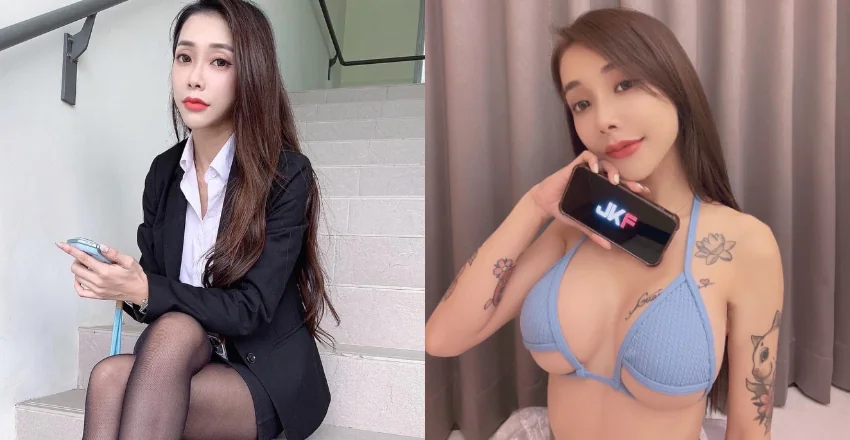 高雄當鋪正妹業務「林琦」身材過分火辣　大尺度放送福利 - 網路美女