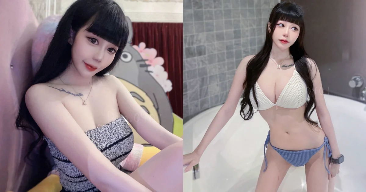 性感黑髮甜心「朵菈dora」，清涼比基尼秀「兇猛美乳細腰」比例太惹火！ - 網路美女