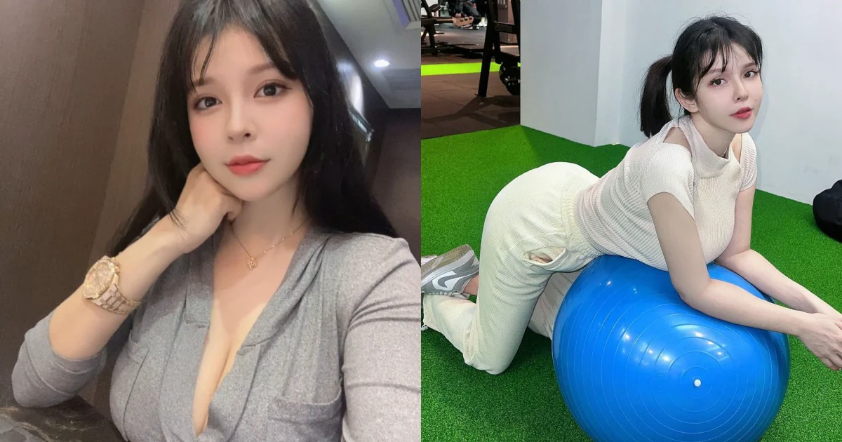 木瓜姊姊「Mandi香菱」健身狂拍照，「乳壓瑜伽球」Q彈份量太驚人！ - 網路美女