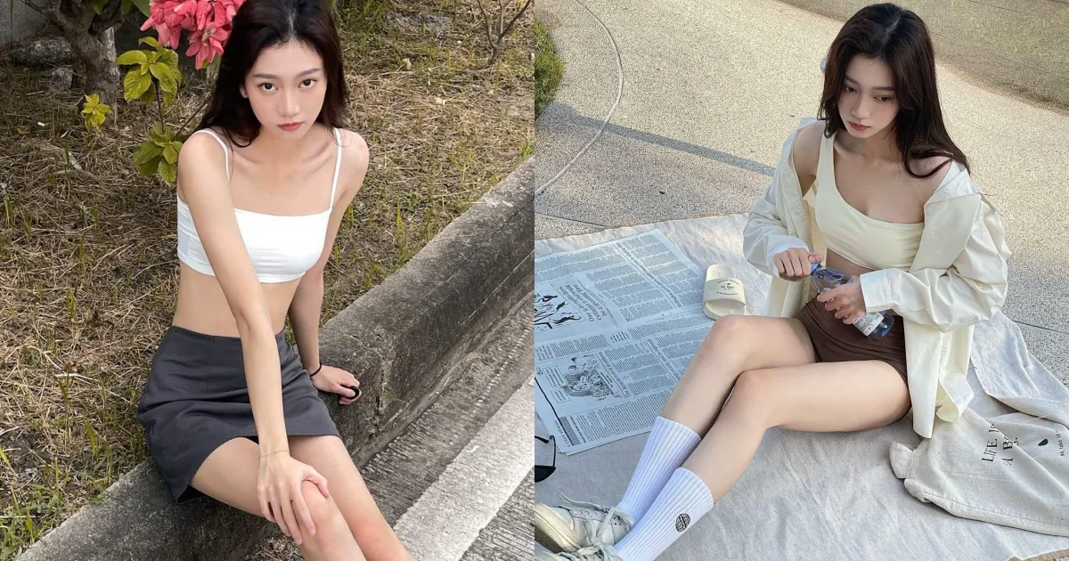 成大材料系正妹「Hana」清新又性感！超修長「纖細美腿」比例好出眾！ - 網路美女
