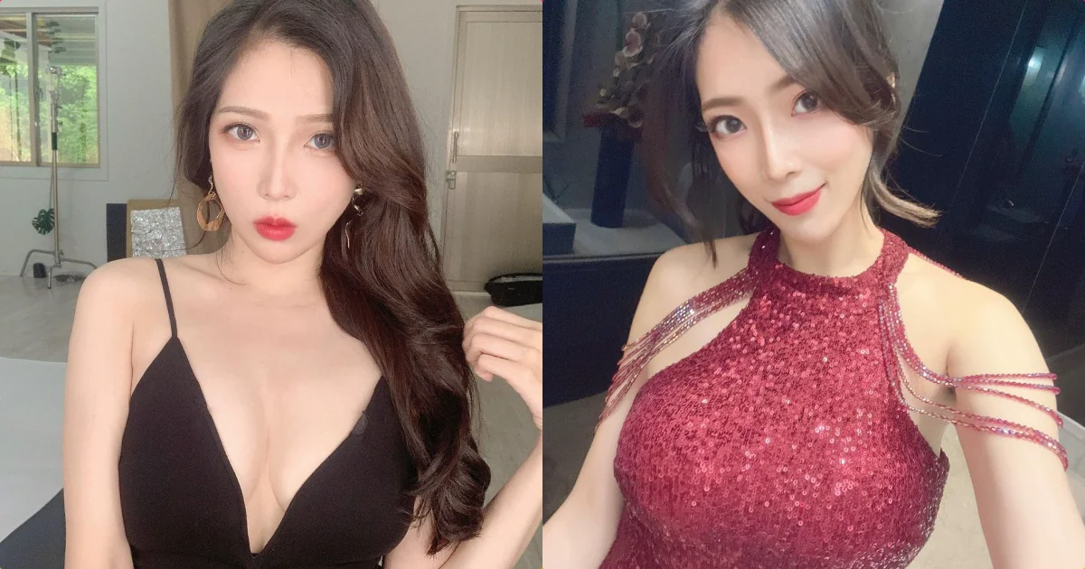 E罩杯美豔長腿辣模「米可」，「紅色削尖妝裝」造型超亮眼！ - 網路美女