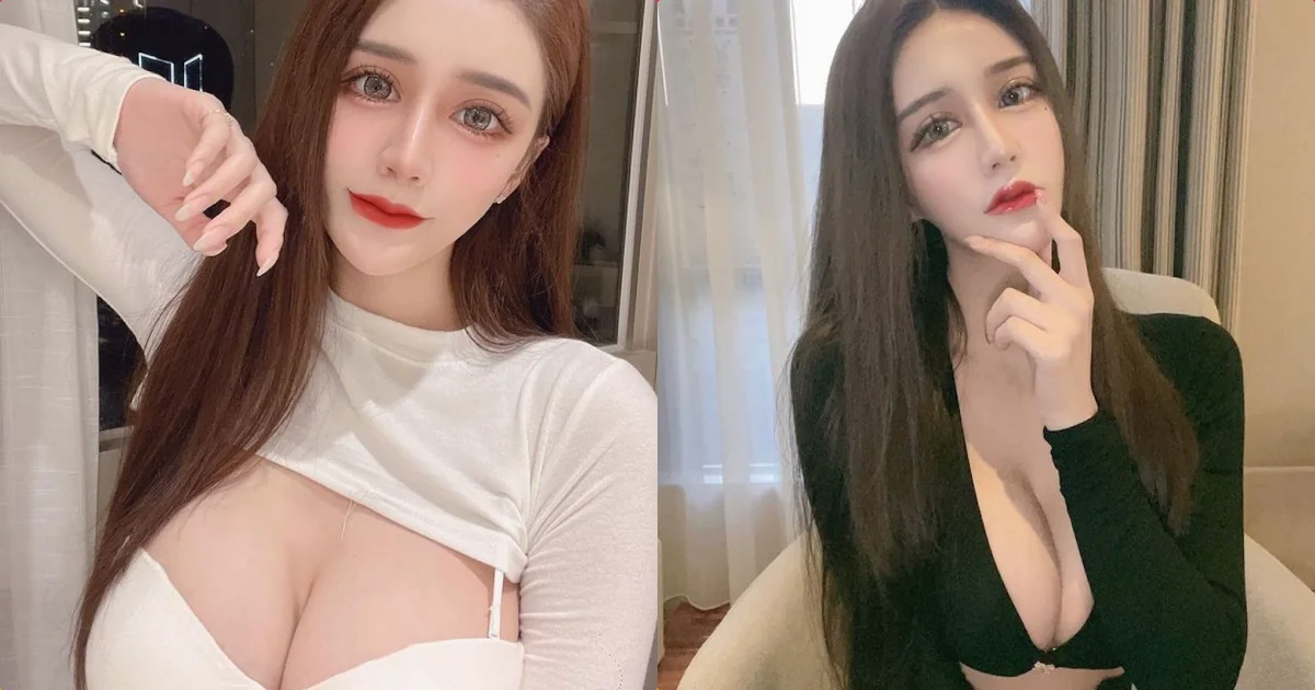 正妹「翁希妍」美胸曲線太凸出，「低胸爆乳衣」畫面太雄偉！ - 網路美女