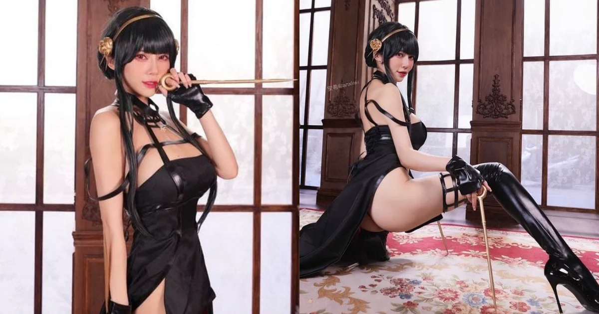巨乳甜心「安希」化身天然呆漂亮人妻！「爆乳露大腿」火辣裝扮殺傷力十足！ - 網路美女