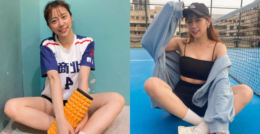 台北商大女排成員「姍姍」是電眼甜心　甜美氣質讓人秒戀愛 - 網路美女