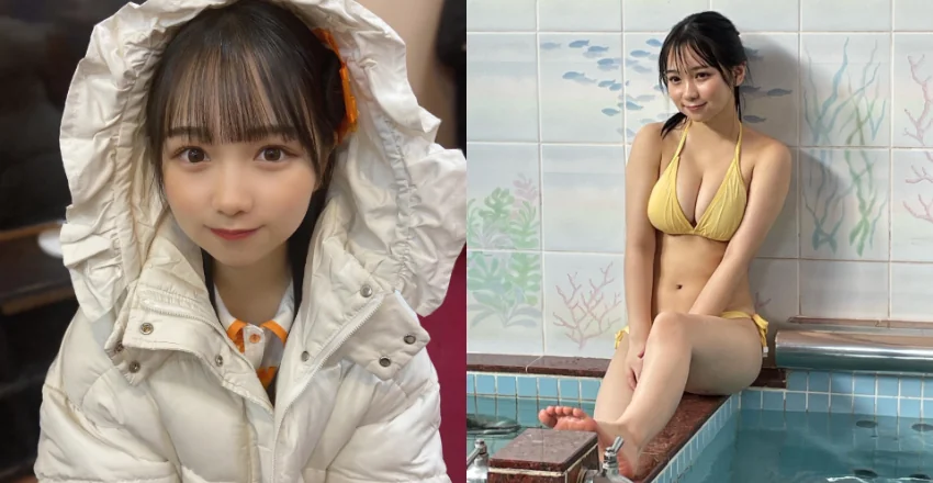 合法的！巨乳蘿莉「池本しおり」清純臉蛋下藏飽滿火辣曲線 - 網路美女