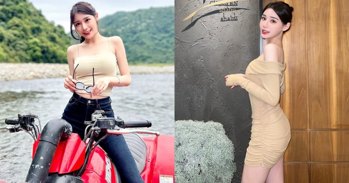 宜蘭露營地「美乳細腰正妹」騎越野車出沒！氣質超仙比例姣好，根本天菜！ - 網路美女