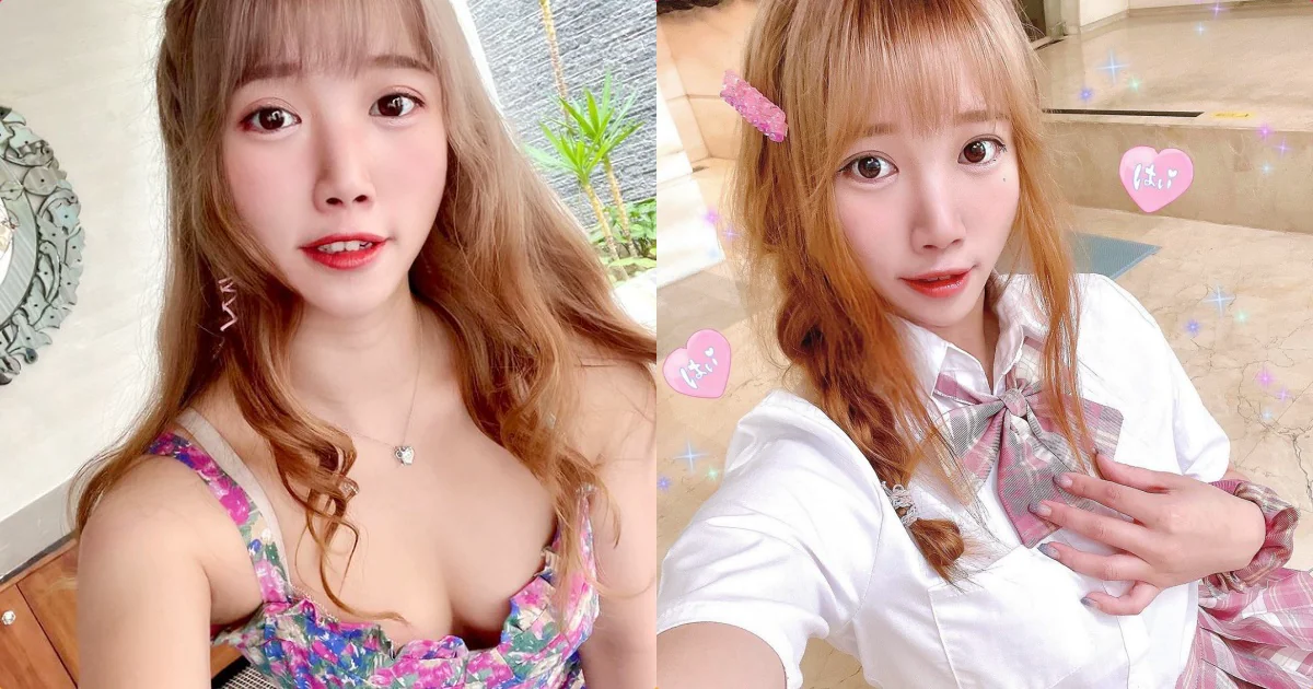 制服正妹「陳幽」火辣深溝超誘人，「性感尺度」畫面太挑逗！ - 網路美女