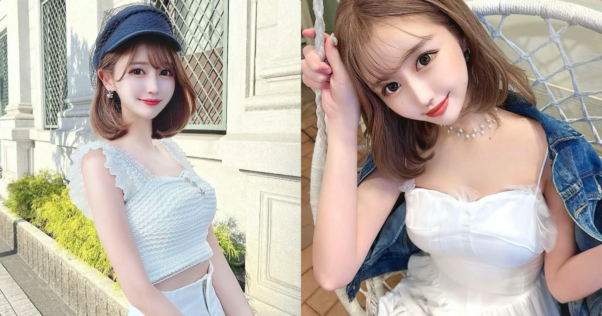 白皙小隻馬女孩「曲線極佳」，「出遊美照」深溝辣翻了！ - 網路美女