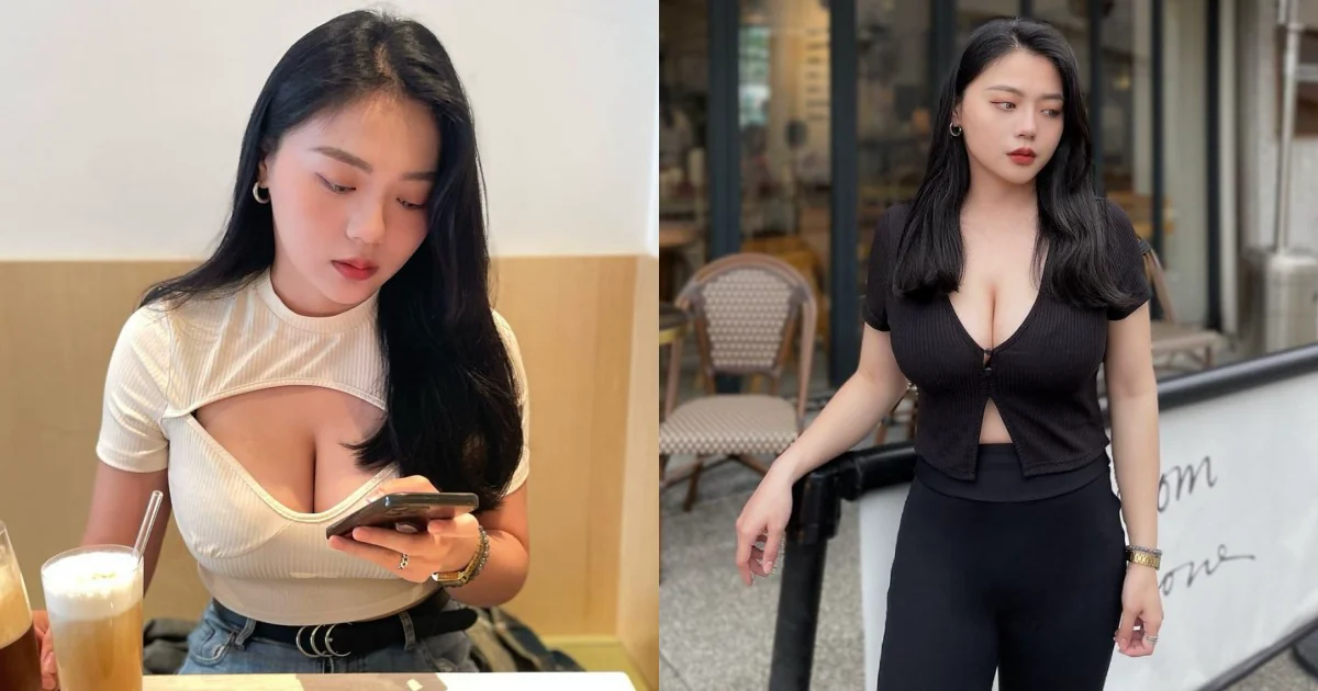 藥廠正妹業務「身材超OP」！低胸吊帶挺「豪大巨乳」辣賣壯陽藥！ - 網路美女