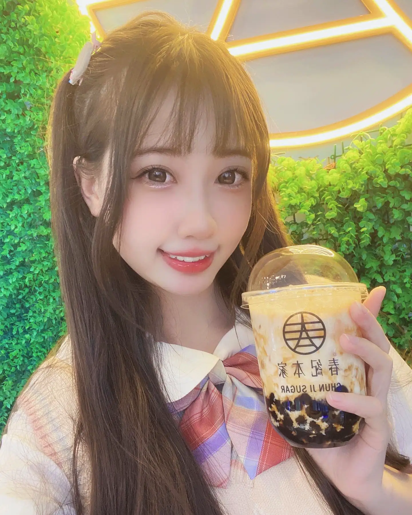 已戀愛！馬來西亞珍奶妹爆紅…　水汪大眼配上微微一笑不加糖就很甜 - 網路美女