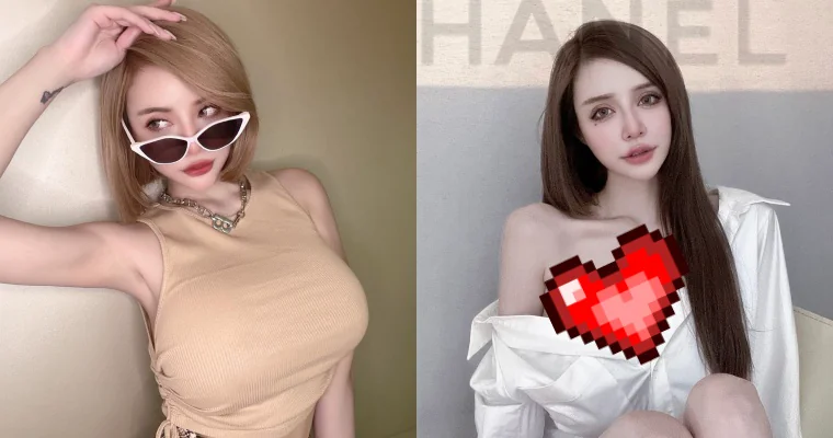 福利放好放滿！真人版娜美「元欣」白襯衫穿搭「深 V 鈕扣大開」引狂讚 - 網路美女