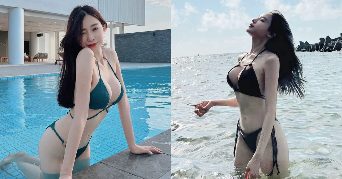 小琉球出現「比基尼正妹」美胸超渾圓！甜美火辣還是服飾店老闆娘！ - 網路美女