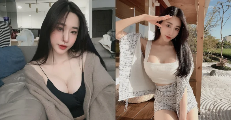 「氣質闆娘」曝曬完美弧形，「渾圓巨乳」深擠括弧線超威猛！ - 網路美女